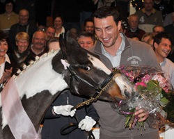 Wladimir Klitschko und Pony 